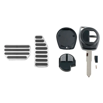 Car Smart Remote Key 2 Nupud Gaasi, Gaasi-Ja Piduripedaali Kate Komplekt Suzuki Jimny 2012 2013 2014 2015