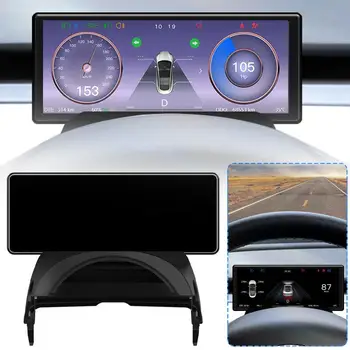 Auto LCD Dashboard Jaoks Tesla 3 Ja Y Enamik Mudeleid 6.2 Tolli kõrglahutusega 960*360 Resolutsioon Tõsi Värvi Auto Tarvikud