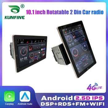 10.1 Tolline Pööratav Vertikaalselt Ekraani Auto Raadio 2 Din Android Multimeedia DVD Mängija GPS Navigation Autoradio Carplay Android Auto