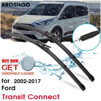 BROSHOO Auto puhastamiseks Klaasipuhasti Tera Looduslik Kautšuk Ford Transit Connect Sobib Näputäis Tab/Konks Relvade Alates 2002. aasta 2017